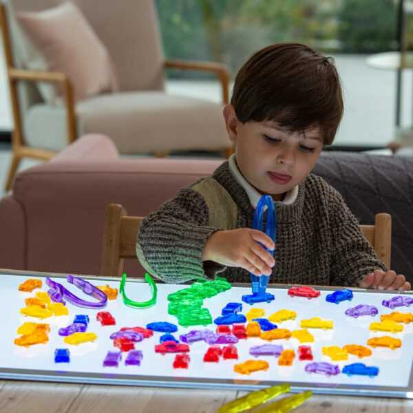 Tickit Translucente Farbautos – 72‑teiliges Set für kreatives Lernen – Bild 6