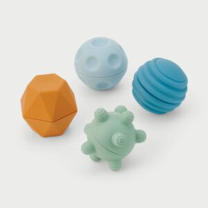 Tickit SiliSoft Sinnesbälle – 4er Sensorik-Set aus Silikon