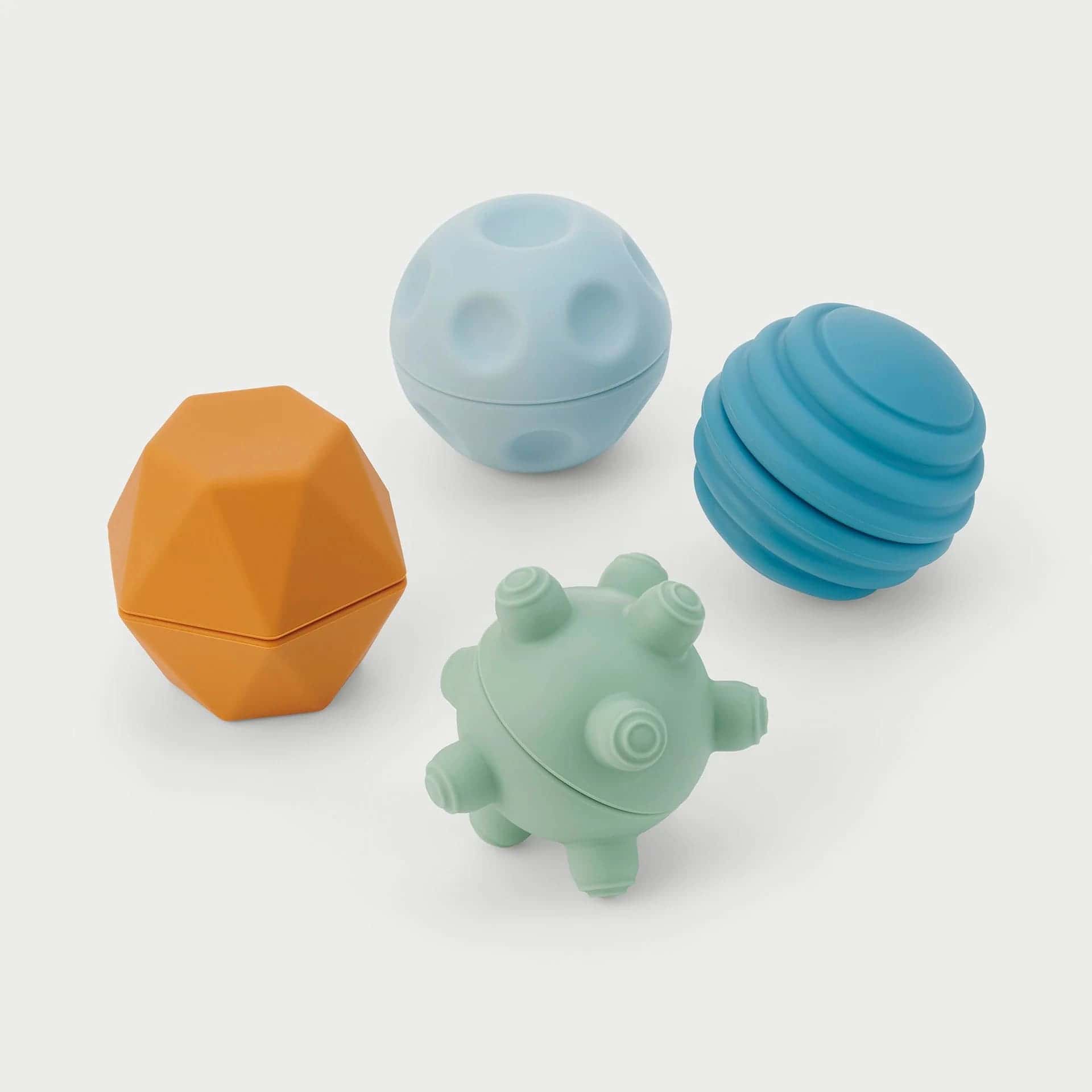 Tickit-silisoft-sensory-balls-54601 Tickit SiliSoft Sinnesbälle – 4er Sensorik-Set aus Silikon – Bild 1