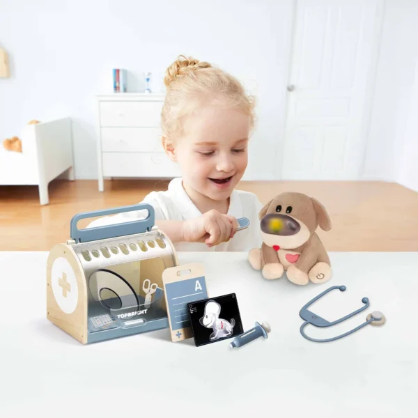 1211702023-Topbright Care Pets Dr. Dog – Rollenspiel & Lernspielzeug für Kinder