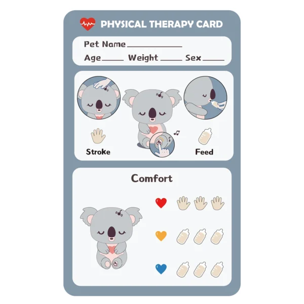 1212002024-Topbright Care Pets Baby Koala – Rollenspiel & Kuscheltier für Kinder