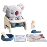 1212002024-Topbright Care Pets Baby Koala – Rollenspiel & Kuscheltier für Kinder