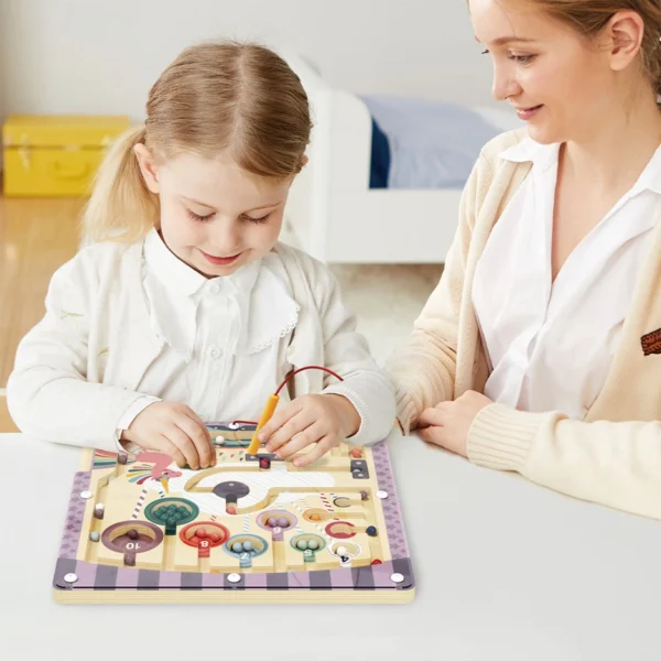 1212152024-Topbright Magnetlabyrinthe – Lernspiel zur Feinmotorik & Logik für Kinder