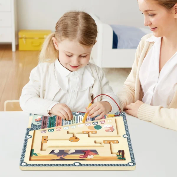 1212152024-Topbright Magnetlabyrinthe – Lernspiel zur Feinmotorik & Logik für Kinder