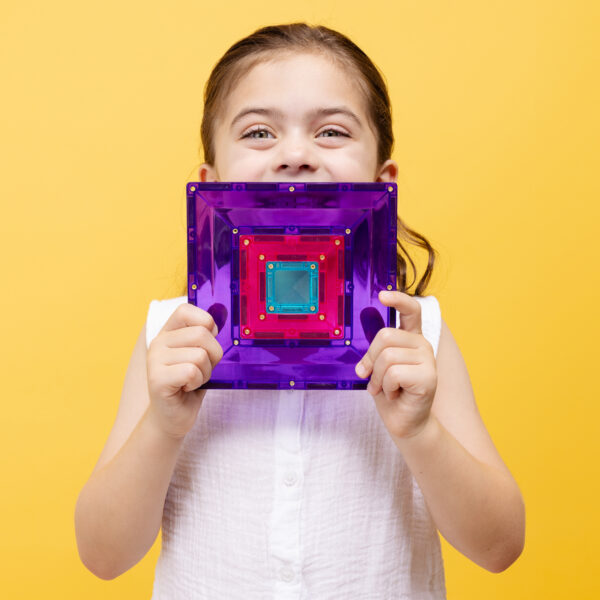 Connetix Bright Portal Pack – 48-tlg. Magnet-Baukasten mit Portal-Kacheln für Kinder – Bild 7