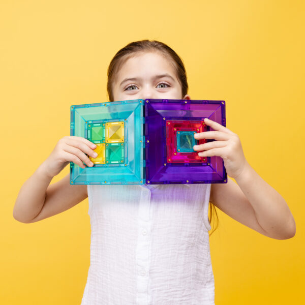 Connetix Bright Portal Pack – 48-tlg. Magnet-Baukasten mit Portal-Kacheln für Kinder – Bild 6