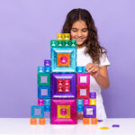 Connetix Bright Portal Pack – 48-tlg. Magnet-Baukasten mit Portal-Kacheln für Kinder – Bild 14