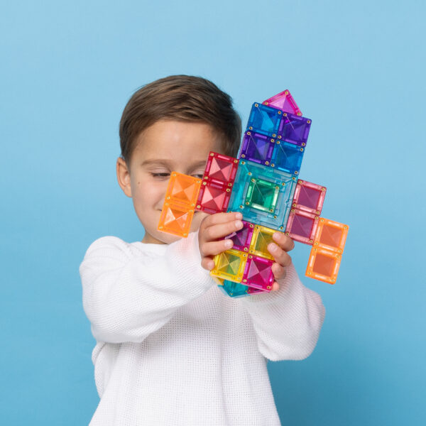 Connetix Bright Portal Pack – 48-tlg. Magnet-Baukasten mit Portal-Kacheln für Kinder – Bild 13