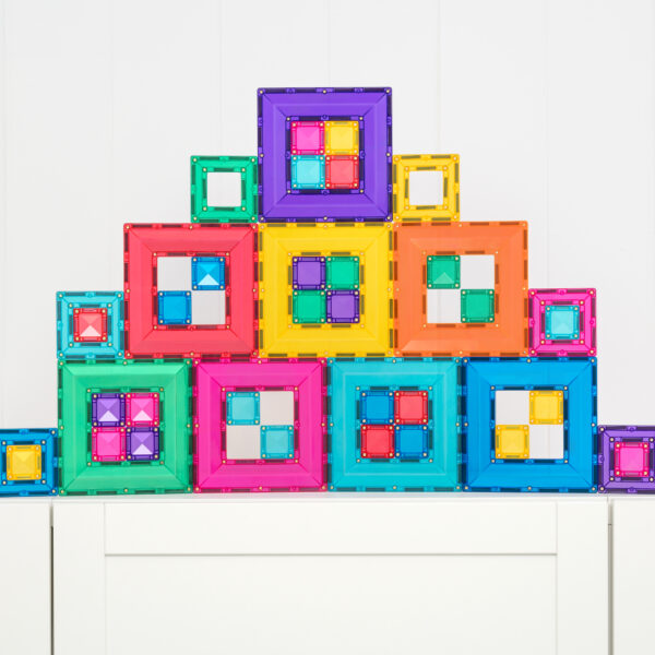 Connetix Bright Portal Pack – 48-tlg. Magnet-Baukasten mit Portal-Kacheln für Kinder – Bild 10