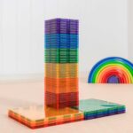 Connetix Rainbow Square Pack - 42-tlg. Magnetbaukasten für Kinder