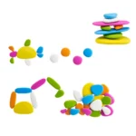 Edx Education – Fluro Rainbow Pebbles Activity Set