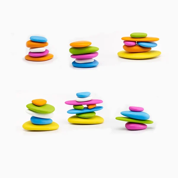 Edx Education – Fluro Rainbow Pebbles Activity Set