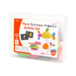 Edx Education – Fluro Rainbow Pebbles Activity Set