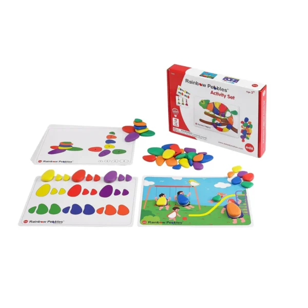 Edx Education – Rainbow Pebbles Activity Set