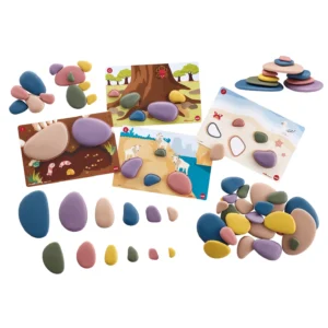 Edx Education – Rainbow Pebbles Family Art Colours