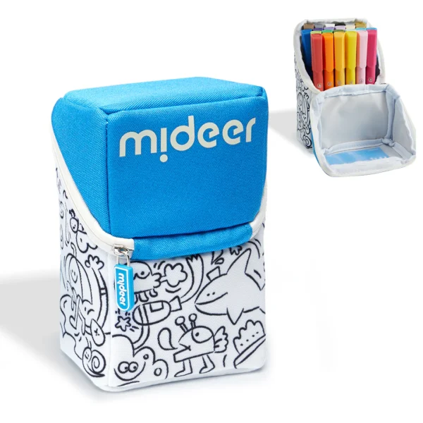 Mideer – Brush Tip Acrylic Markers mit Doodle Bag 24 - MD1613