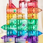 Mideer – Colourful Magnetic Tiles Marble Run-MD1166