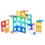 Mideer – Colourful Magnetic Tiles Marble Run-MD1166