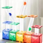 Mideer – Colourful Magnetic Tiles Marble Run-MD1166