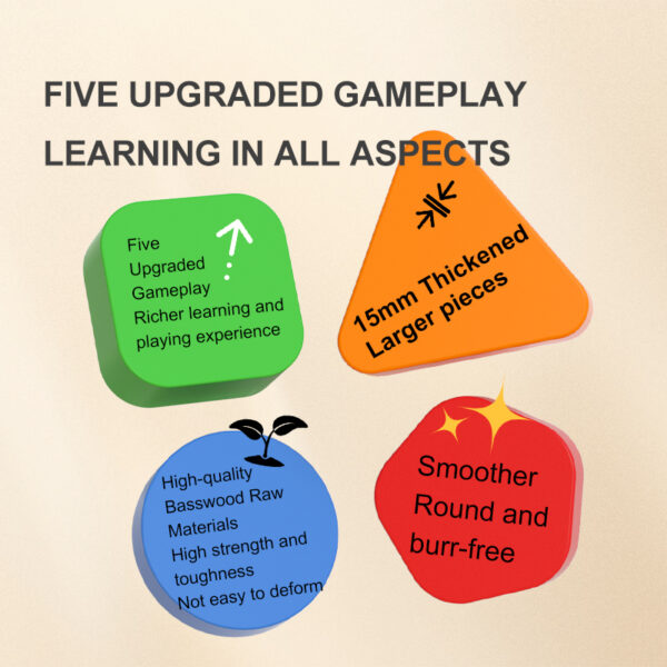 Mideer – Wooden Alphabet Puzzles