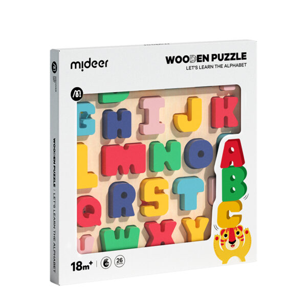 Mideer – Wooden Alphabet Puzzles