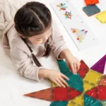 TOPBRIGHT – MagArt 64 – Konstruktionsset mit Magnet-Tiles für Kinder – Bild 10