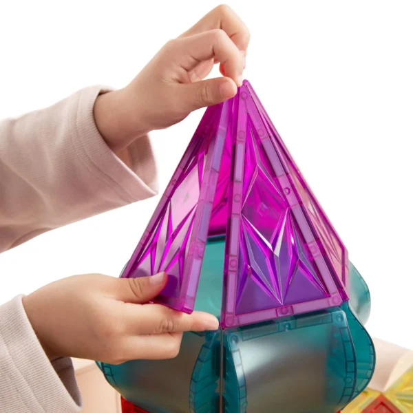 TOPBRIGHT – MagArt 64 – Konstruktionsset mit Magnet-Tiles für Kinder – Bild 6