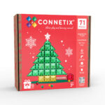 Connetix Christmas Tree Ball Run 71-teilig – Kugelbahn-Magnetbaukasten für Kinder