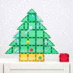 Connetix Christmas Tree Ball Run 71-teilig – Kugelbahn-Magnetbaukasten für Kinder