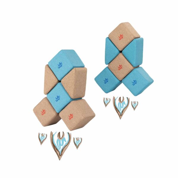 JollyHeap – Pixi Set 12 – weiche Magnetbausteine für Kleinkinder – Bild 9