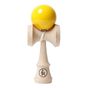 Kendama Europe Play One – Gelb – Allround Kendama aus Buchenholz