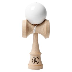 Kendama Europe Play One – Weiß – Klassisches Kendama aus Buchenholz