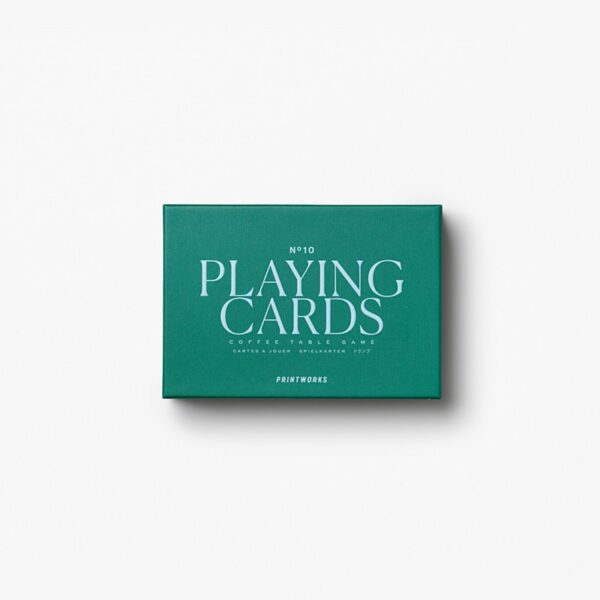Printworks-PW00730-Classic - Double Playing Cards Green Multi 2