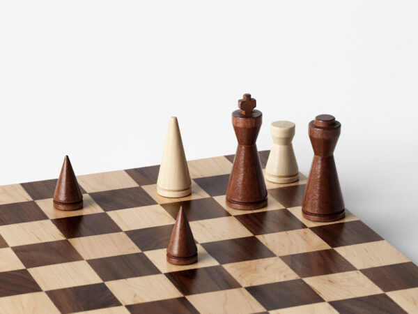 Printworks-PW00766-Wood Chess - The Minimalist Beige 6