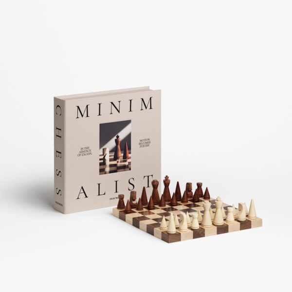 Printworks-PW00766-Wood Chess - The Minimalist primary