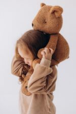 Wooly Organic – Kuscheltier Teddy – Bio Stofftier 53 cm für Kleinkinder – Bild 5