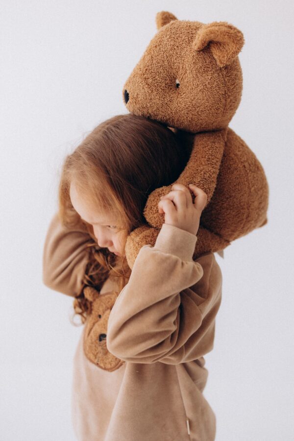 Wooly Organic – Kuscheltier Teddy – Bio Stofftier 53 cm für Kleinkinder – Bild 5